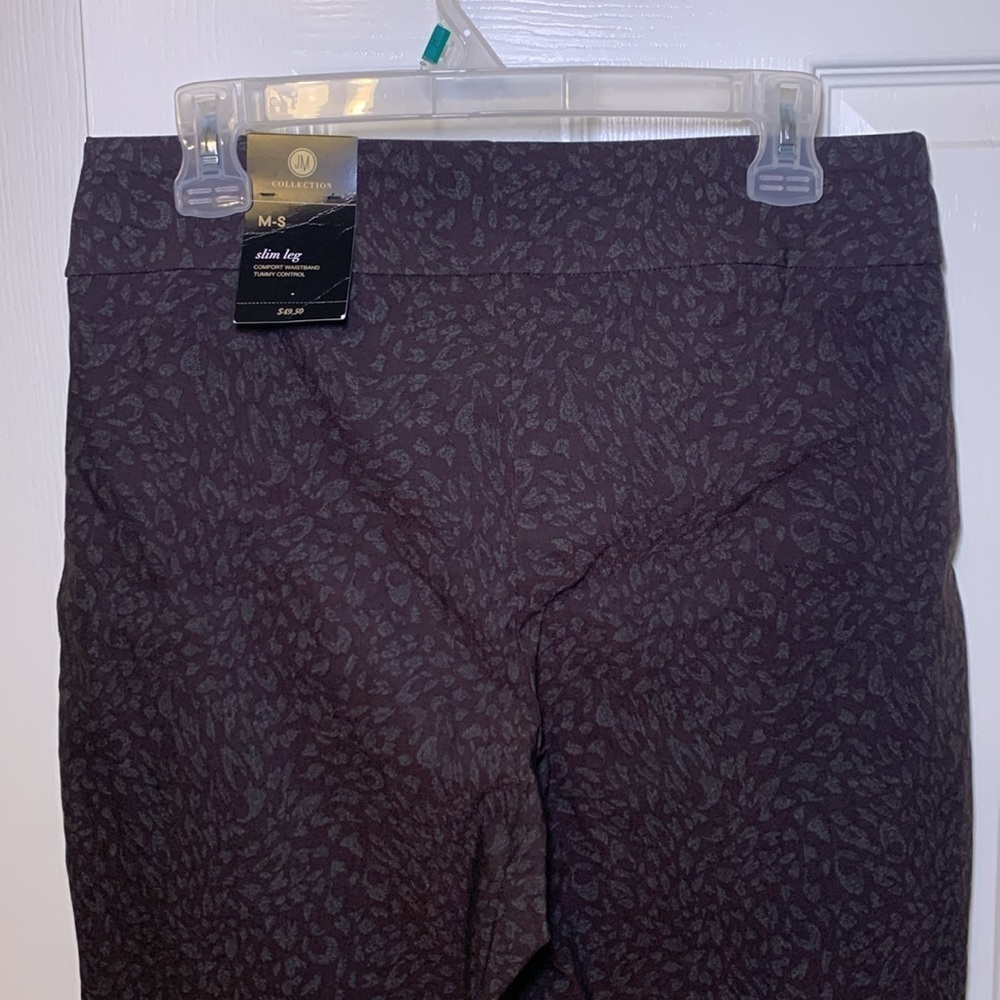 JM Collection Slim Leg Rivet Pants - Picture 7 of 13